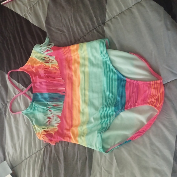 Girls, cat and Jack XL swimsuit - Picture 1 of 4